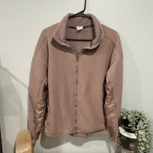 H&M Tan Teddy Jacket